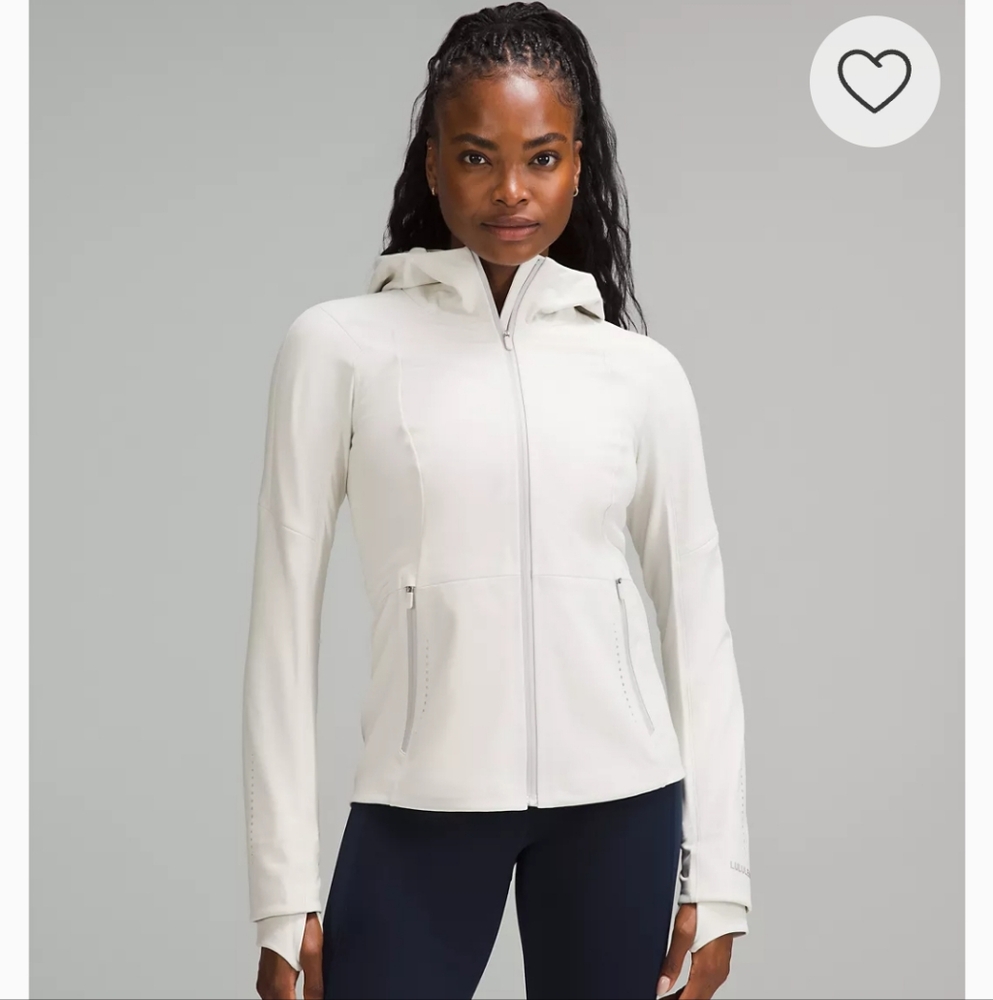 🍋 Lululemon Cross Chill Jacket, 4, Bone